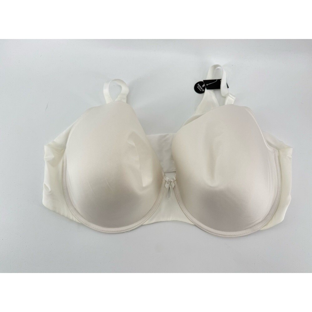 NWT Torrid Curve white size 44DD, 360 Back Smoothing lightly lined T-shirt bra